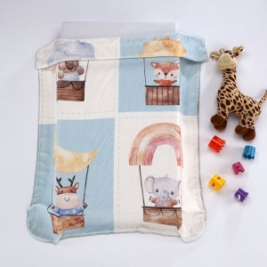 Κουβέρτα Lumpy 80x110 cm 4 Τετράγωνα MORA | 58-7293/03