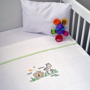 Κουβέρτα Πικέ Αγκαλιάς 80x100cm Design 504 Aslanis Baby | 45-5721/504