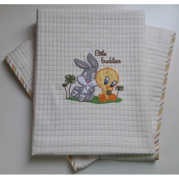 Κουβέρτα Πικέ 80Χ100cm BABY LOONEY TUNES | 36-1721/30A