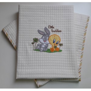 Κουβέρτα Πικέ Αγκαλιάς Baby Looney Tunes Design 30A | 36-1721/30A