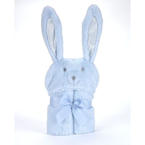 Κουβέρτα Pompon Rabbit 75Χ95cm - Γαλάζιο - MORA | 58-5388/05