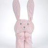 Κουβέρτα Pompon Rabbit 75Χ95cm - Ροζ - MORA | 58-5388/04