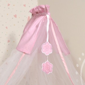 Κουνουπιέρα Ροζ 180x500 cm Design 67 | 46-2703/67