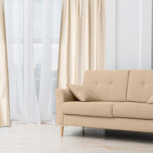 Κουρτίνα Ταφτάς Ζακάρ (1φύλλο) 145x270 Omega Home Design 222 | 31-12471/222