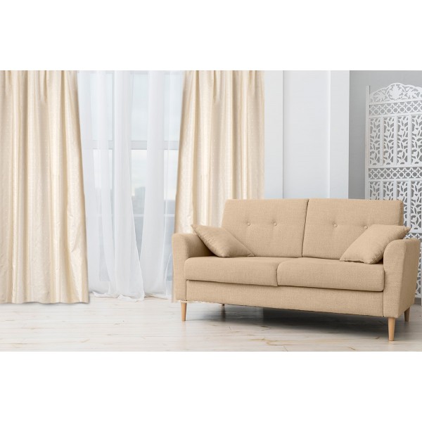Omega Home des.222 Κουρτίνα Ταφτάς ΖακάρΖακάρ (1φύλλο) 145x270 | 31-12471/222