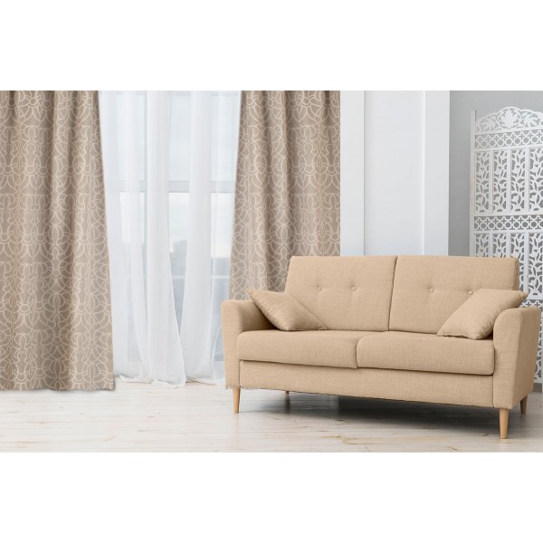Omega Home des.200 Κουρτίνα Ζακάρ (1φύλλο) 145x270 | 31-12470/200