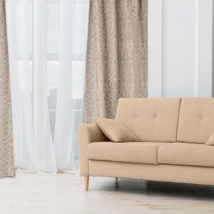 Κουρτίνα Ζακάρ (1φύλλο) 145x270 Omega Home Design 200 | 31-12470/200