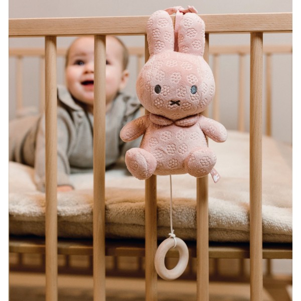 Κρεμαστό Μουσικό Κουτί Ροζ Miffy Flowers | 47-3893