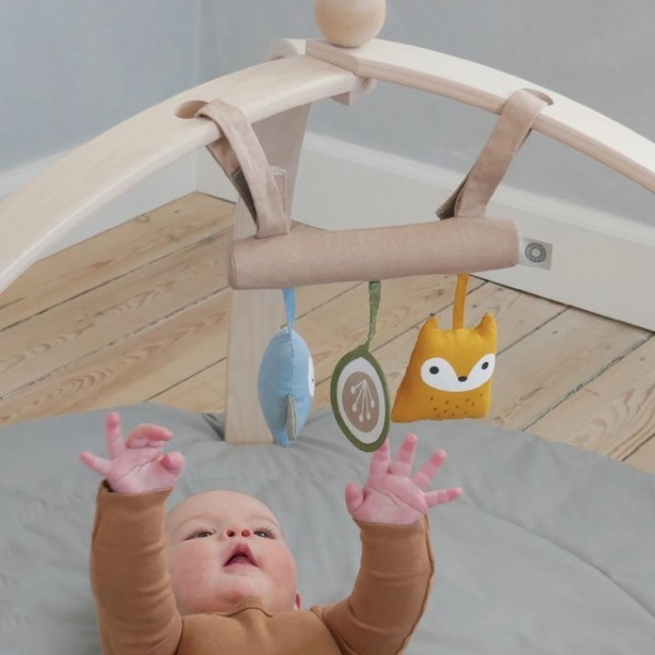 Κρεμαστό παιχνιδι MEMO από 100% οργανικό βαμβάκι | 54-21024003