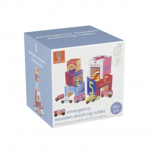Κυβοι Στοίβαξης Emergency Services Orange Tree Toys | 60-12350