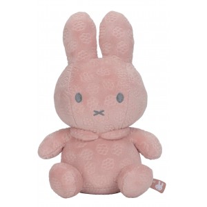 Λούτρινο Aπό Bελουτέ Ύφασμα 20cm Ροζ Miffy Flowers | 47-3885
