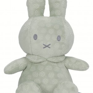 Λούτρινο Από Βελουτέ Ύφασμα 30cm Πράσινο Miffy Flowers | 47-3896