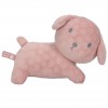 Λούτρινο Σκυλάκι Από Βελουτέ Ύφασμα 25cm Ροζ Miffy Flowers | 47-3897
