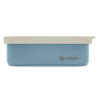 Lunch Box Μεταλλικό 900 ml Με Καπάκι Σιλικόνης Μπλε - Smikkels | 63-10052