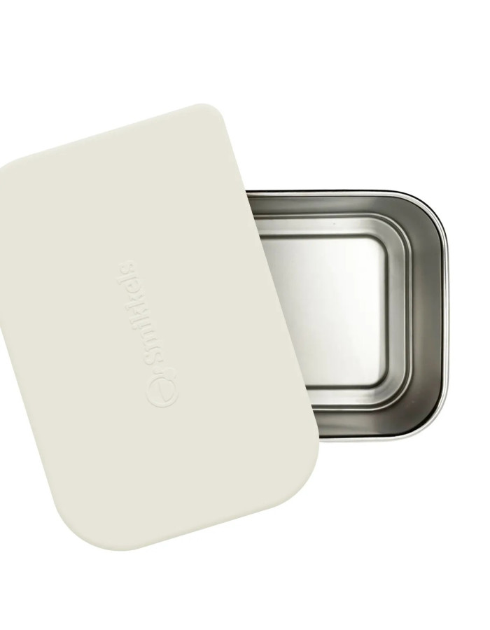 Lunch Box Μεταλλικό 900 ml Με Καπάκι Σιλικόνης - Πράσινο - Smikkels | 63-10054