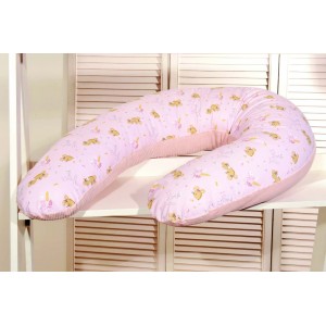 Μαξιλάρι Θηλασμού Διπλής Όψης Design 412 Ροζ Oliver Baby | 46-6719/412