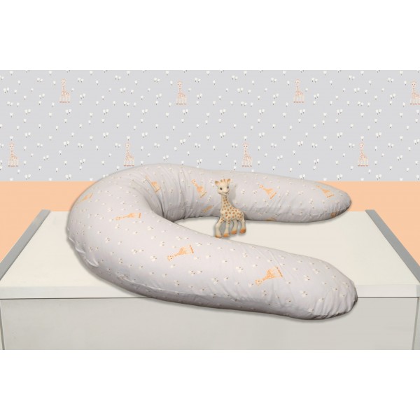 Μαξιλάρι Θηλασμού με αφαιρούμενη θήκη Design 505 - Sophie La Girafe | 46-6719/505
