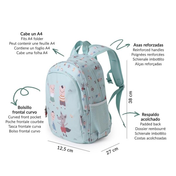 Μεγάλο Σακίδιο 3 Little Pigs  - Tutete | 61-88734