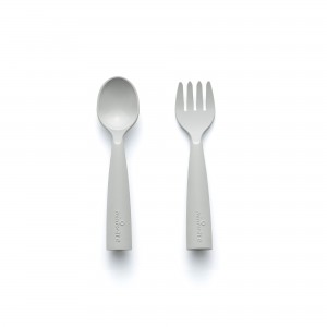 Miniware Des.15 Πιρούνι & Κουτάλι PLA Γκρι-13,5cm | 51-5007/15