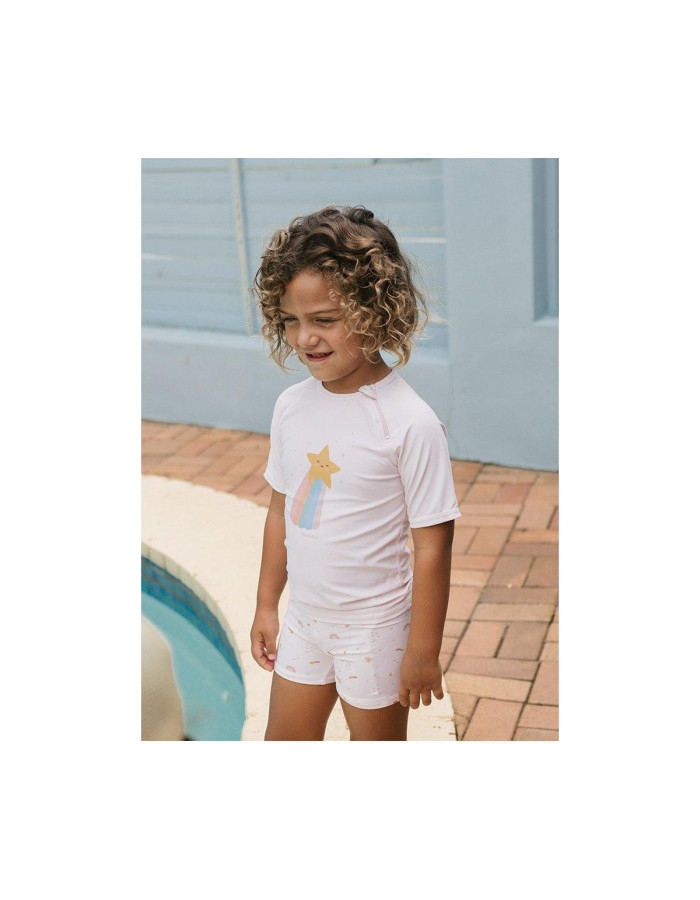 Tutete Kids Swimwear Rashguard Pink