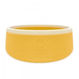 Mπωλ Σιλικόνης 350ml - Κίτρινο - Smikkels | 63-30063