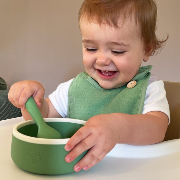 Mπωλ Σιλικόνης 350ml - Πράσινο - Smikkels | 63-30065