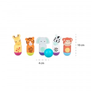 Μπόουλινγκ Jungle Animals - Orange Tree Toys | 60-03228