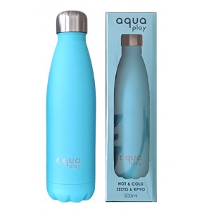 Μπουκάλι Θερμός 500 ml AquaPlay Γαλάζιο | 64-69