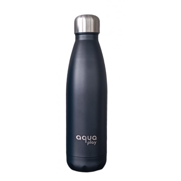Μπουκάλι Θερμός 500 ml AquaPlay Μαύρο | 64-03