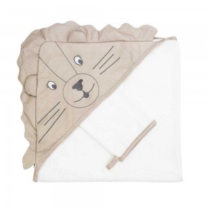 Μπουρνούζι 75x75cm & Γάντι Tam Tam Trois Kilos Sept | 55-8495007