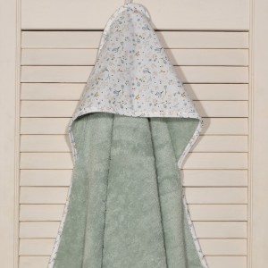 Μπουρνούζι Κάπα 75x75cm 100% Βαμβάκι 450 γρμ/τμ Design 403-1 Oliver Baby | 46-6730/403-1