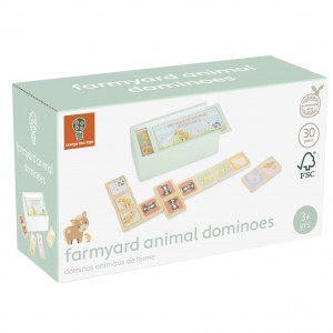 Ντόμινο Farmyard Orange Tree Toys (FSC®) | 60-26689