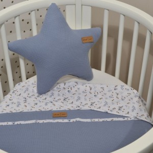 Oliver Baby Des.401 Καλοκαιρινή Κουβέρτα Διπλής Όψης  Ραφ 75x95 | 46-6721/401