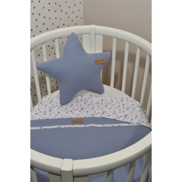 Oliver Baby Des.401 Καλοκαιρινή Κουβέρτα Διπλής Όψης  Ραφ 75x95 | 46-6721/401