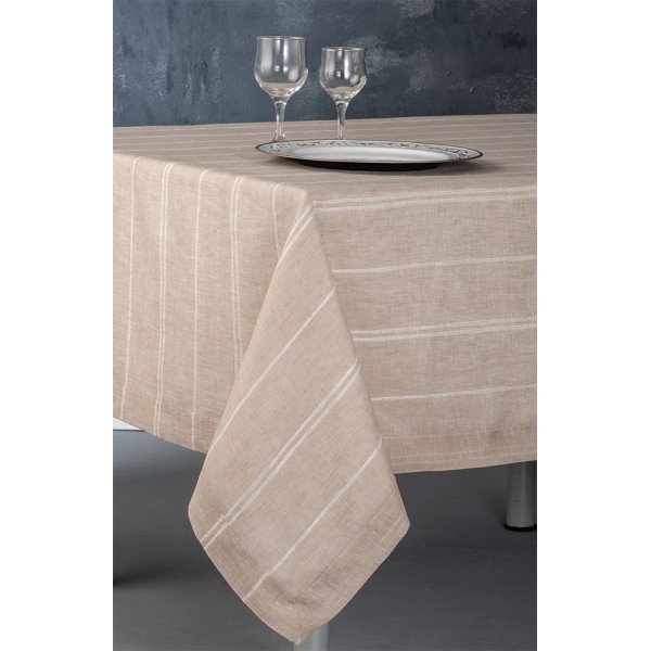 Omega Home des.202 Τραπεζομάντηλο 170x300 100% Λινό Ιταλίας | 31-12225/202