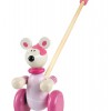 Παιχνίδι Ώθησης Pink Mouse Orange Tree Toys (FSC®) | 60-02333