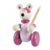 Παιχνίδι Ώθησης Pink Mouse Orange Tree Toys (FSC®) | 60-02333