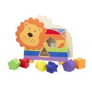 Παιχνίδι Σχημάτων Λιοντάρι Animals Orange Tree Toys | 60-13257