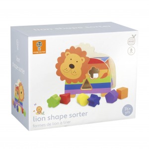 Παιχνίδι Σχημάτων Λιοντάρι Animals Orange Tree Toys | 60-13257