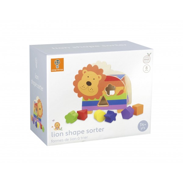 Παιχνίδι Σχημάτων Λιοντάρι Orange Tree Toys | 60-13257
