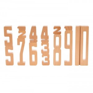 Παιχνίδι Στοίβαξης Ξύλινα Νούμερα Mama Memo | 56-84187