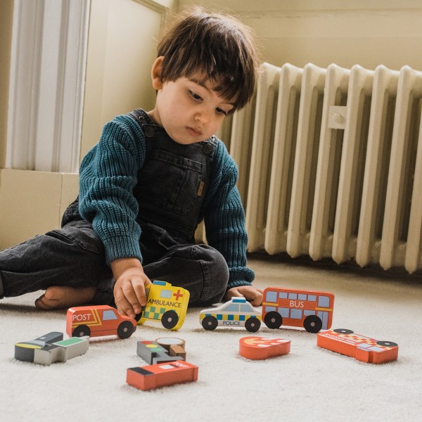 Παιχνίδι Ισορροπίας Αυτοκίνητα της Πόλης - Orange Tree Toys | 60-12378