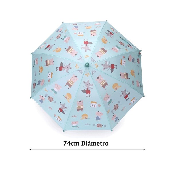 Παιδική Ομπρέλα 3 Little Pigs - Tutete | 61-88836