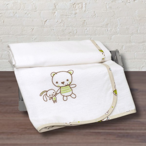 Πάνα Φανελλένια 100% Βαμβάκι 80x80cm 200 γρ/τμ Design 213 Oliver Baby | 46-6742/213