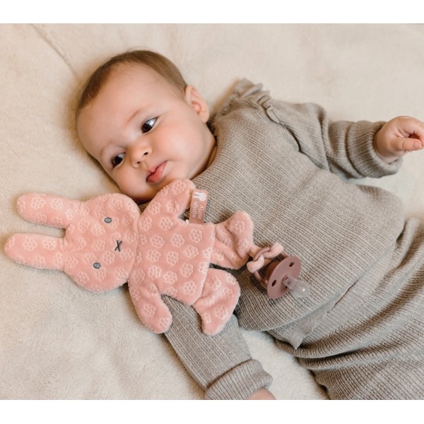 Πανάκι Παρηγοριάς Ροζ Miffy Flowers | 47-3891