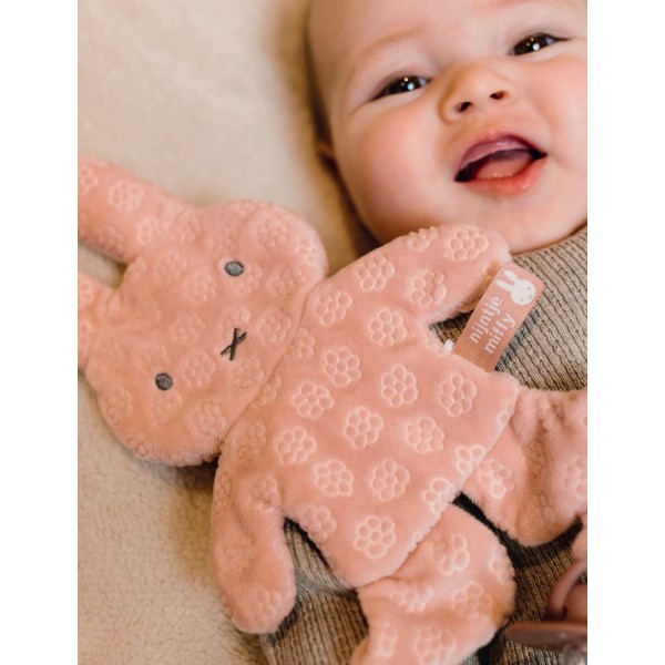 Πανάκι Παρηγοριάς Ροζ Miffy Flowers | 47-3891