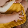 Πανάκια Σετ 4 Τεμ. Διπλής Όψης Οργανικό Βαμβάκι-Μουσελίνα/ Φόρτε - Κίτρινο - Smikkels | 63-20019