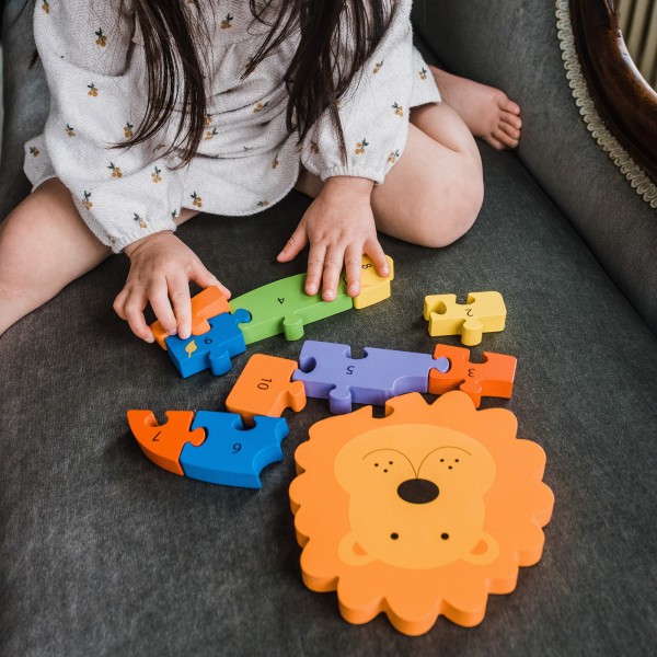 Παζλ Αριθμών Λιοντάρι Orange Tree Toys | 60-05599