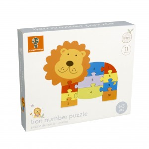 Παζλ Αριθμών Λιοντάρι - Orange Tree Toys | 60-05599