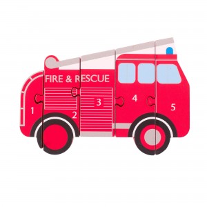 Παζλ Αριθμών Πυροσβεστική Emergency Services Orange Tree Toys | 60-05163